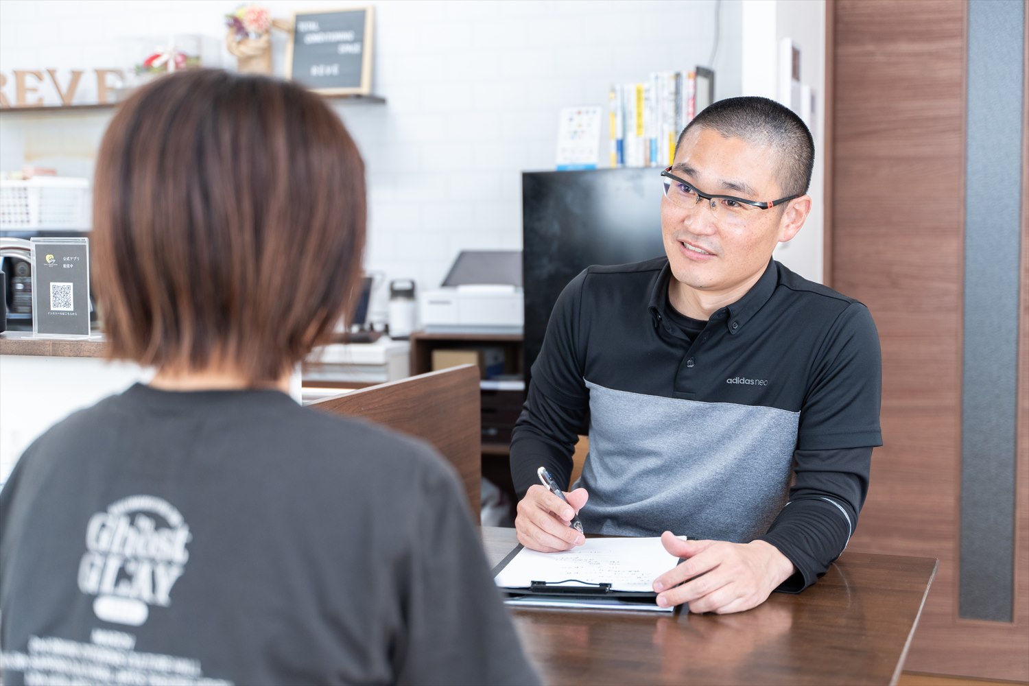 施術前後を可視化することで 自分の変化を実感！
